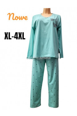 Piżama damska turecka (XL-4XL) 9257