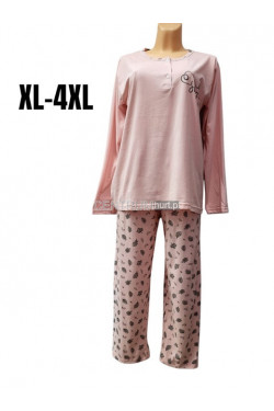 Piżama damska turecka (XL-4XL) 9258