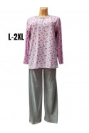 Piżama damska (XL-4XL) 9258