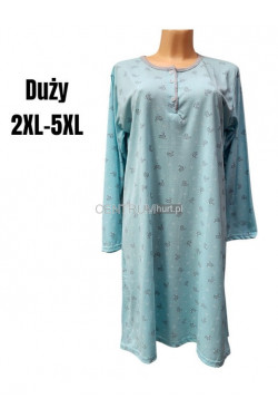 Koszula nocna damska (2XL-5XL) 9266