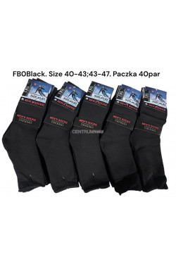 Skarpety męskie THERMO (40-46) FBOBLACK