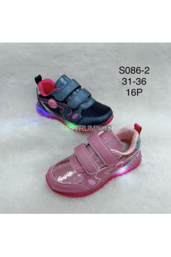 Buty sportowe dziewczęce ŚWIECĄCE (31-36) S086-2