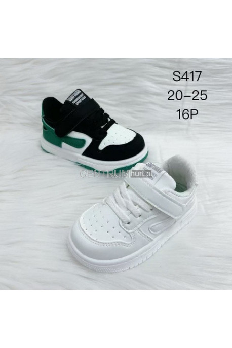 Buty sportowe dziewczęce (26-31) S418
