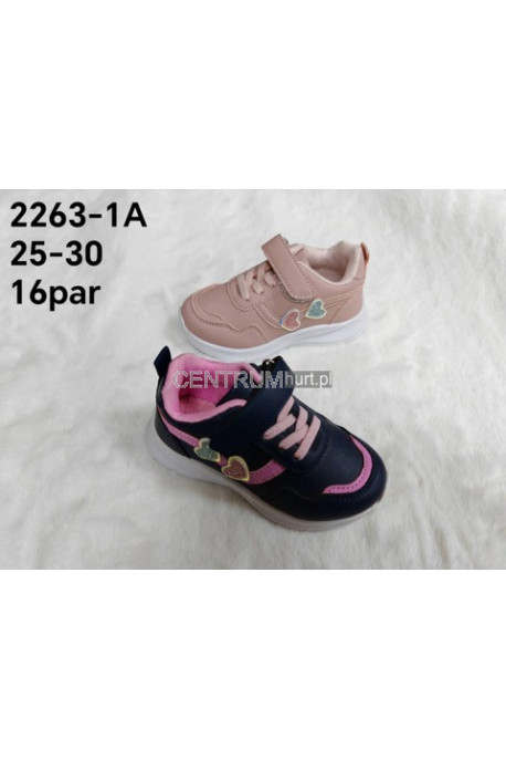 Buty sportowe dziewczęce (25-30) 2308-2