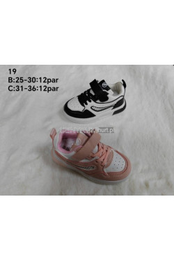 Buty sportowe dziewczęce (31-36) 19C