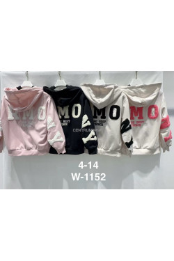 Bluza dziewczęca KOLORY DO WYBORU (4-14) W-1152