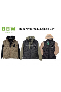 Kurtka chłopięca KOLORY DO WYBORU (8-16) BBW-666