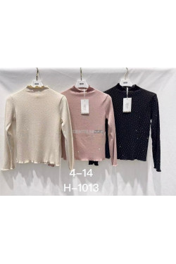 Sweter dziewczęcy (4-14) H-1013