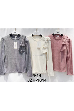 Sweter dziewczęcy KOLORY DO WYBORU (4-14) JZH-1014