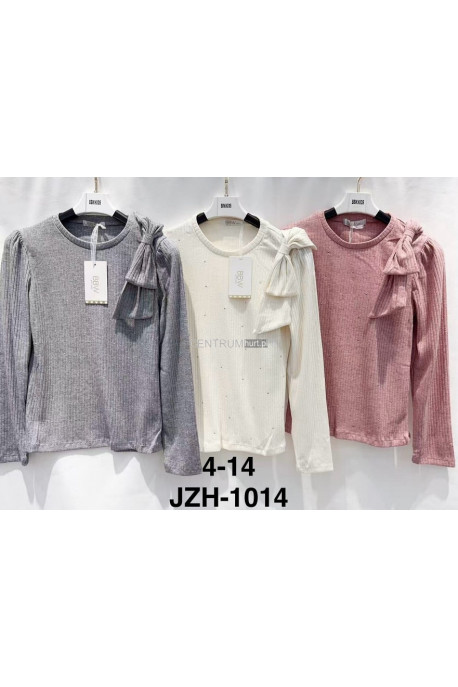 Sweter dziewczęcy KOLORY DO WYBORU (4-14) JZH-1014