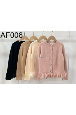 Sweter dziewczęcy KOLORY DO WYBORU (4-14) AF006