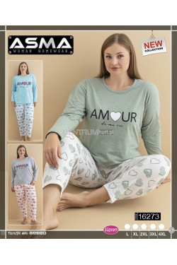 Piżama damska Turecka (L-4XL) 16273