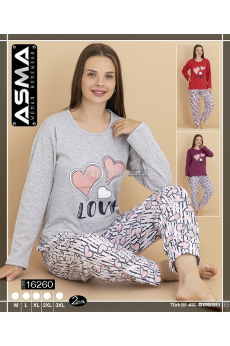Piżama damska Turecka (M-3XL) 16239