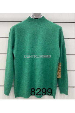 Sweter duży melanż 8299