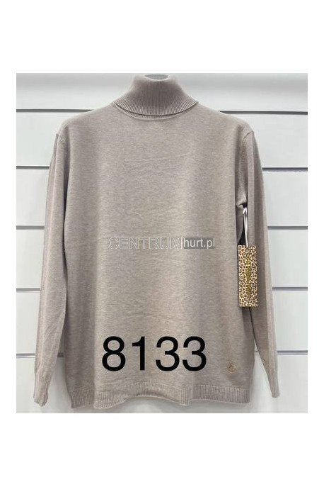 Sweter LES PARIES duży melanż 8297