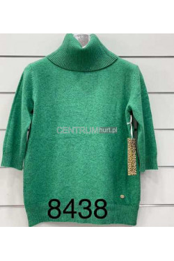 Sweter DUŻY LES PARIES rękaw 3/4 8438