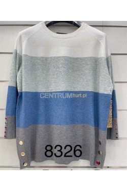 Sweter BARDZO DUŻY LES PARIES 8326