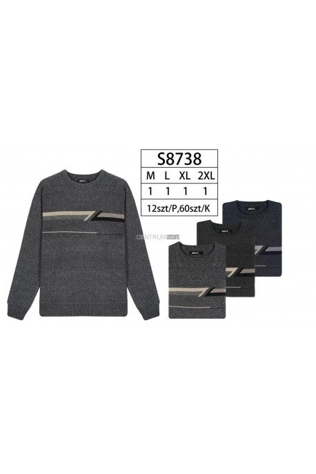 Sweter męski (M-2XL) S8516
