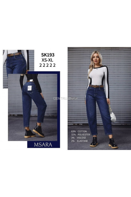 Jeansy damskie (XS-XL) SK193