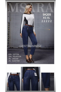Jeansy damskie (XS-XL) SK205