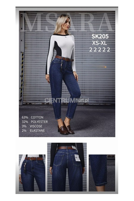Jeansy damskie (XS-XL) SK193
