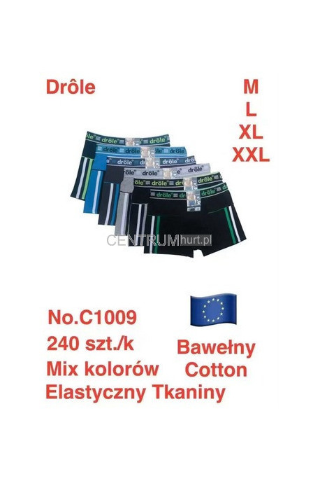 Bokserki DROLE (M-2XL) C001