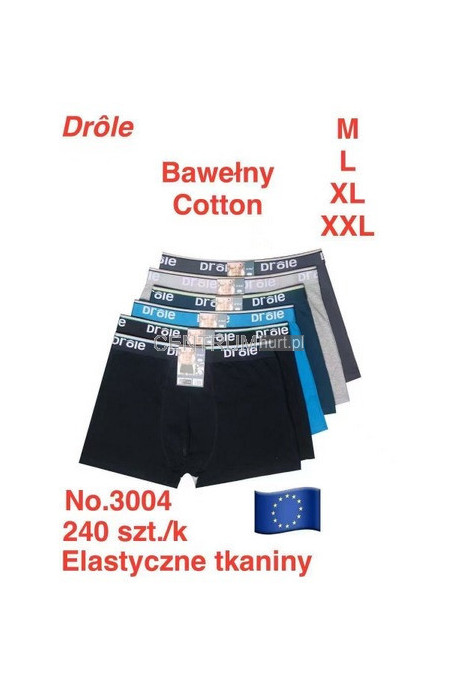 Bokserki DROLE (M-2XL) C001
