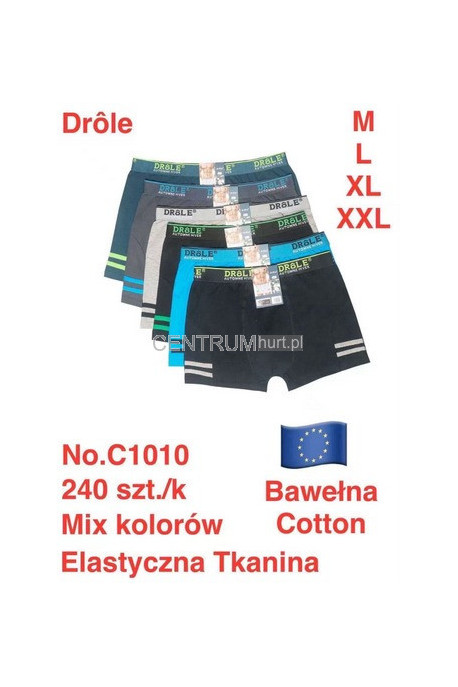 Bokserki DROLE (M-2XL) C001