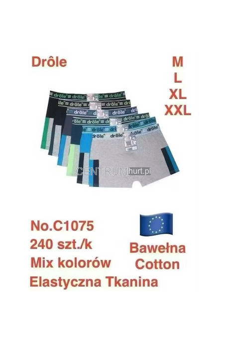 Bokserki DROLE (M-2XL) C009