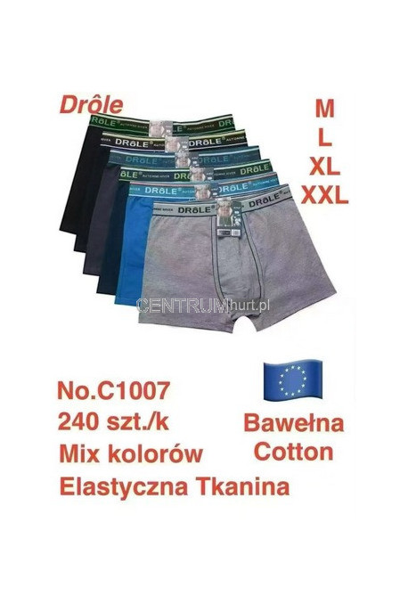 Bokserki DROLE (M-2XL) C1075