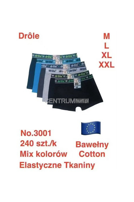 Bokserki DROLE (M-2XL) C3008