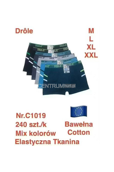 Bokserki DROLE (M-2XL) C3001