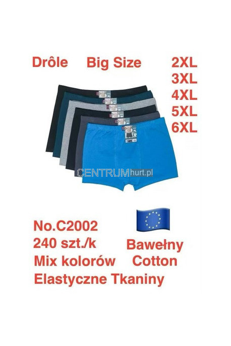 Bokserki DROLE (M-2XL) C1077