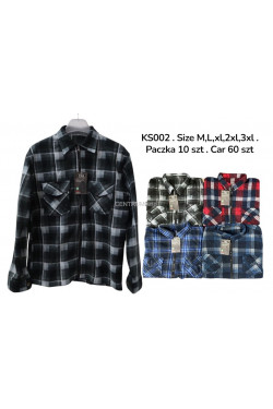 Koszula POLAR NA ZAMEK (M-3XL) KS002