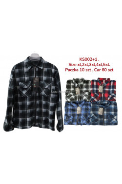 Koszula POLAR ZAMEK NADWYMIAR (XL-5XL) KS002+1