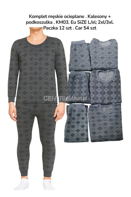 Komplet męski (M-3XL) KPN08