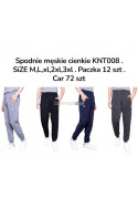 Spodnie męskie cienkie (XL-5XL) KTN002