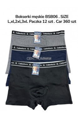 Bokserki męskie (L-3XL) BSB06
