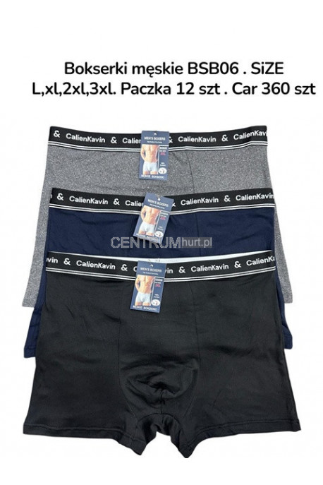 Bokserki męskie (L-3XL) BSB08