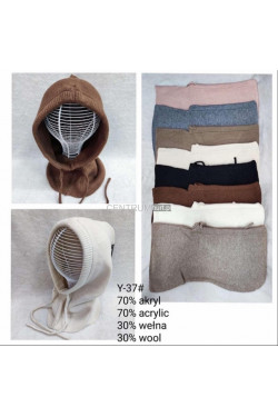 Komplet damski czapka i komin Y-37