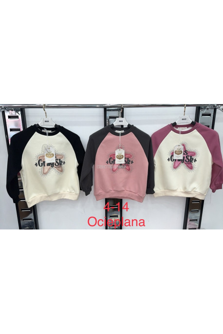 Bluza dziewczęca KOLORY DO WYBORU (4-14) 9582