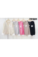 Sweter dziewczęcy KOLORY DO WYBORU (4-14) TF001