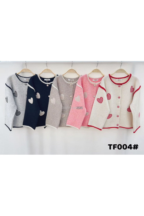 Sweter dziewczęcy KOLORY DO WYBORU (4-14) TF003