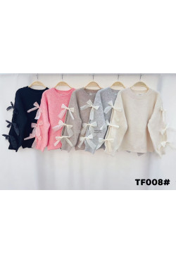 Sweter dziewczęcy KOLORY DO WYBORU (4-14) TF008