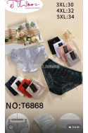 Majtki damskie (L-2XL) 376-N