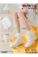 Skarpetki BIAŁE AURA VIA (24-35) GZF2756