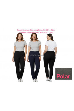 Spodnie zimowe damskie (2XL-7XL) KH001