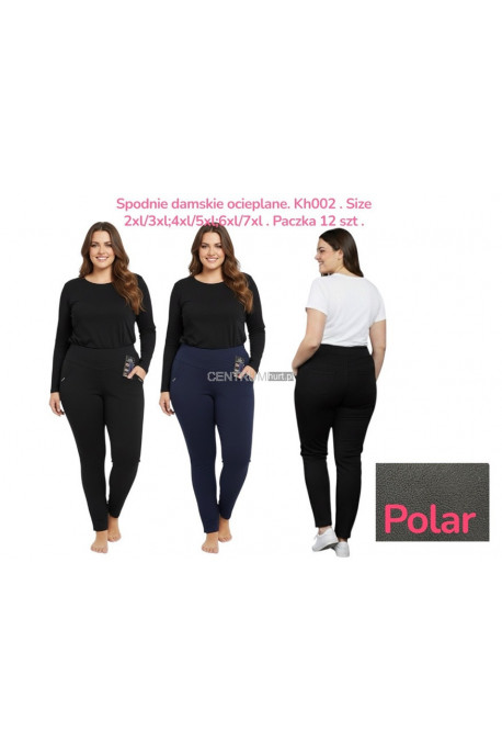 Spodnie zimowe damskie (2XL-7XL) KH001