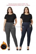 Spodnie zimowe damskie (2XL-7XL) KH002