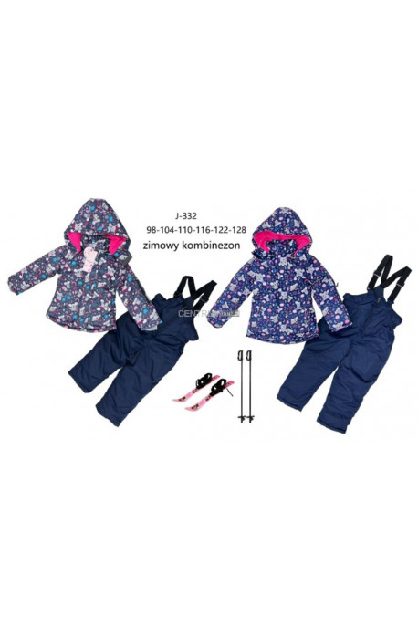 Komplet narciarskie dziewczęce (98-128) 155